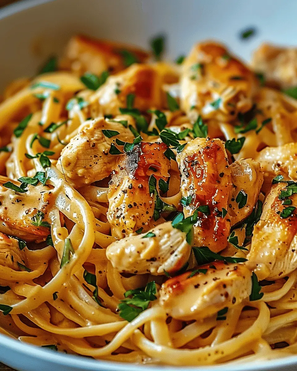 Easy Summer Meals Ideas: Irresistibly Easy Cowboy Butter Chicken Linguine in 30 Minutes
