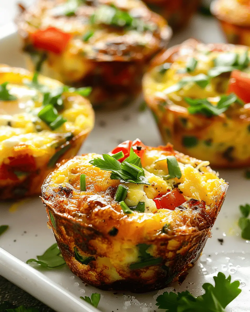 Egg Muffins: Easy Turkey Bacon & Veggie Recipe for Busy Mornings