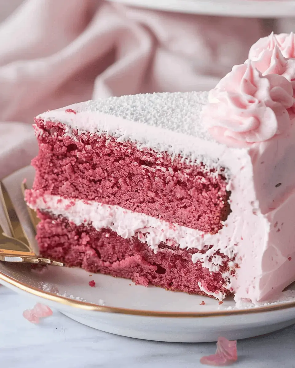 Quick Recipe Ideas: Indulgent Pink Velvet Cake Made Easy