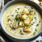 easy soup recipes : Creamy Leek and Potato Soup