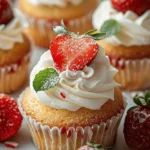 Strawberry Shortcake Cupcakes