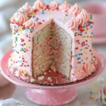 quick recipe ideas : Pink Birthday Cake