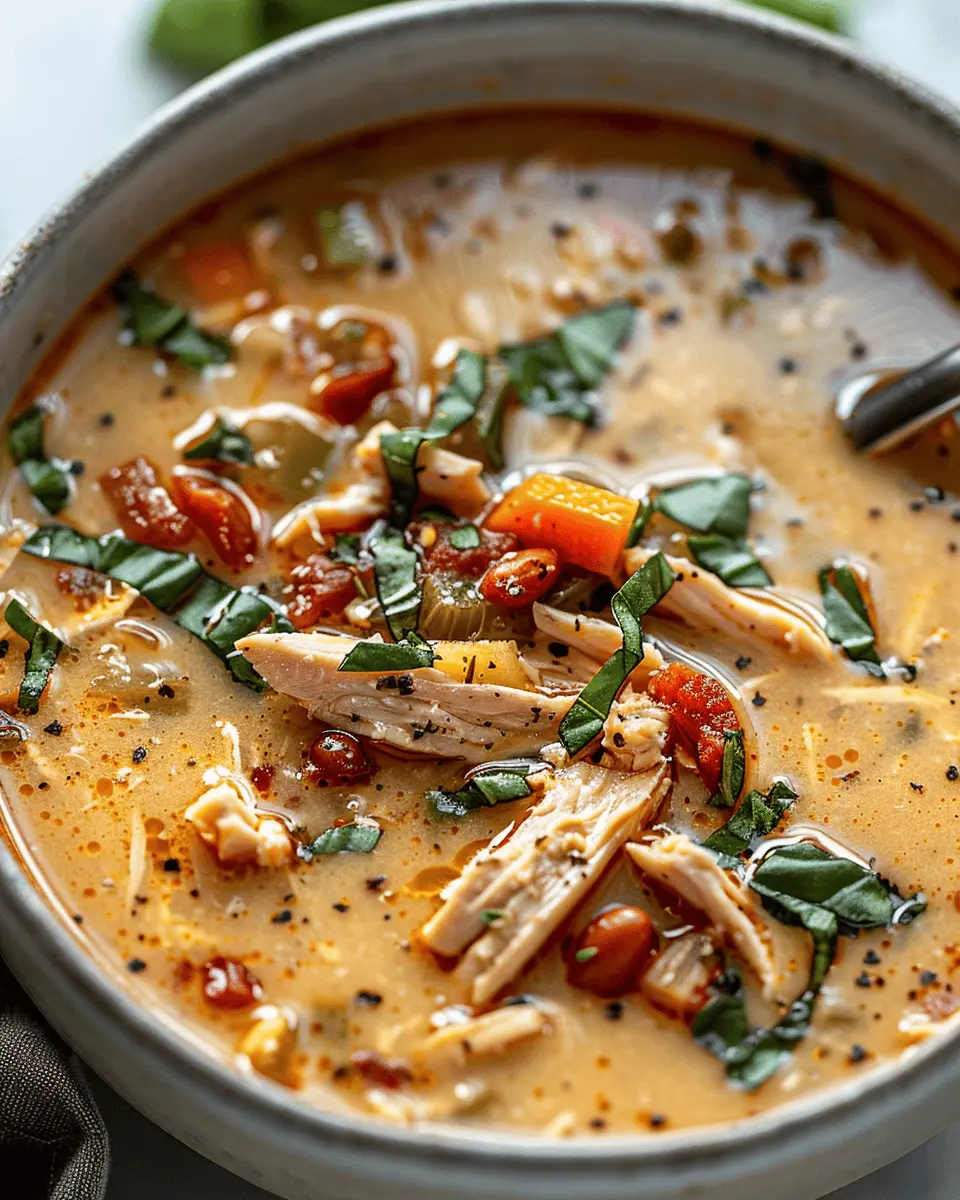 Easy Soup Recipes: Heartwarming Crockpot Marry Me Chicken Soup