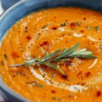 easy soup recipes : Roasted Vegetable Soup: Smooth and Creamy