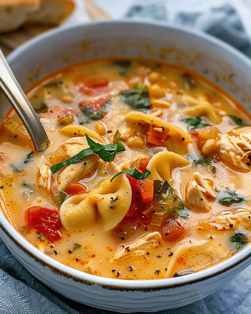 Easy Soup Recipes: Heartwarming Marry Me Chicken Soup with Turkey Bacon