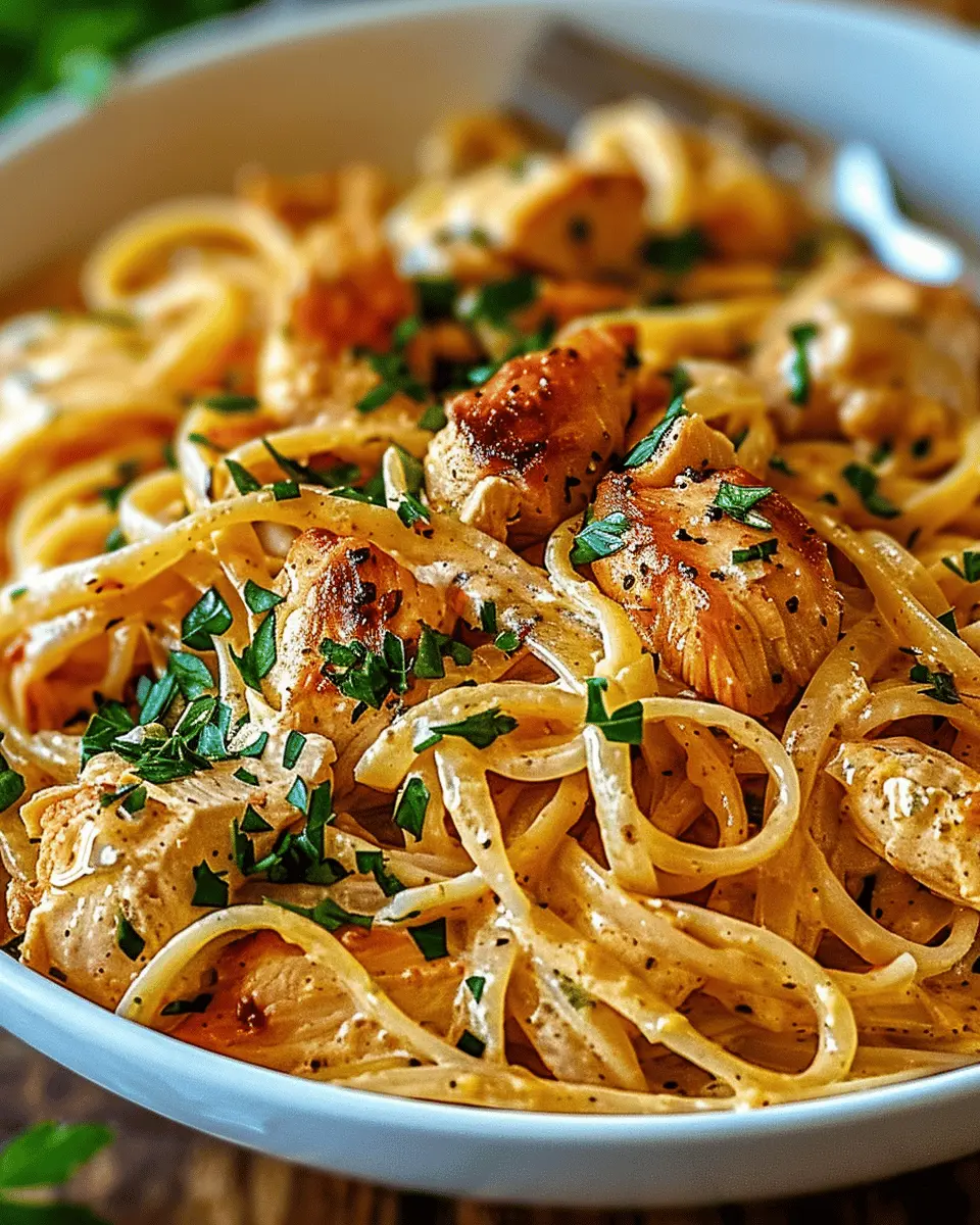 Easy Summer Meals Ideas: Irresistibly Easy Cowboy Butter Chicken Linguine in 30 Minutes