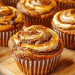 Best Simple Pumpkin muffins : Pumpkin Swirl Muffins