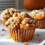 Best Simple Pumpkin muffins : Amazing Spiced Pumpkin Streusel Muffins: 280-Calorie Delight
