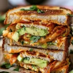 Easy Summer Meals Ideas : Chicken Avocado Melt Sandwich