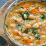 easy soup recipes : THE BEST WHITE BEAN SOUP