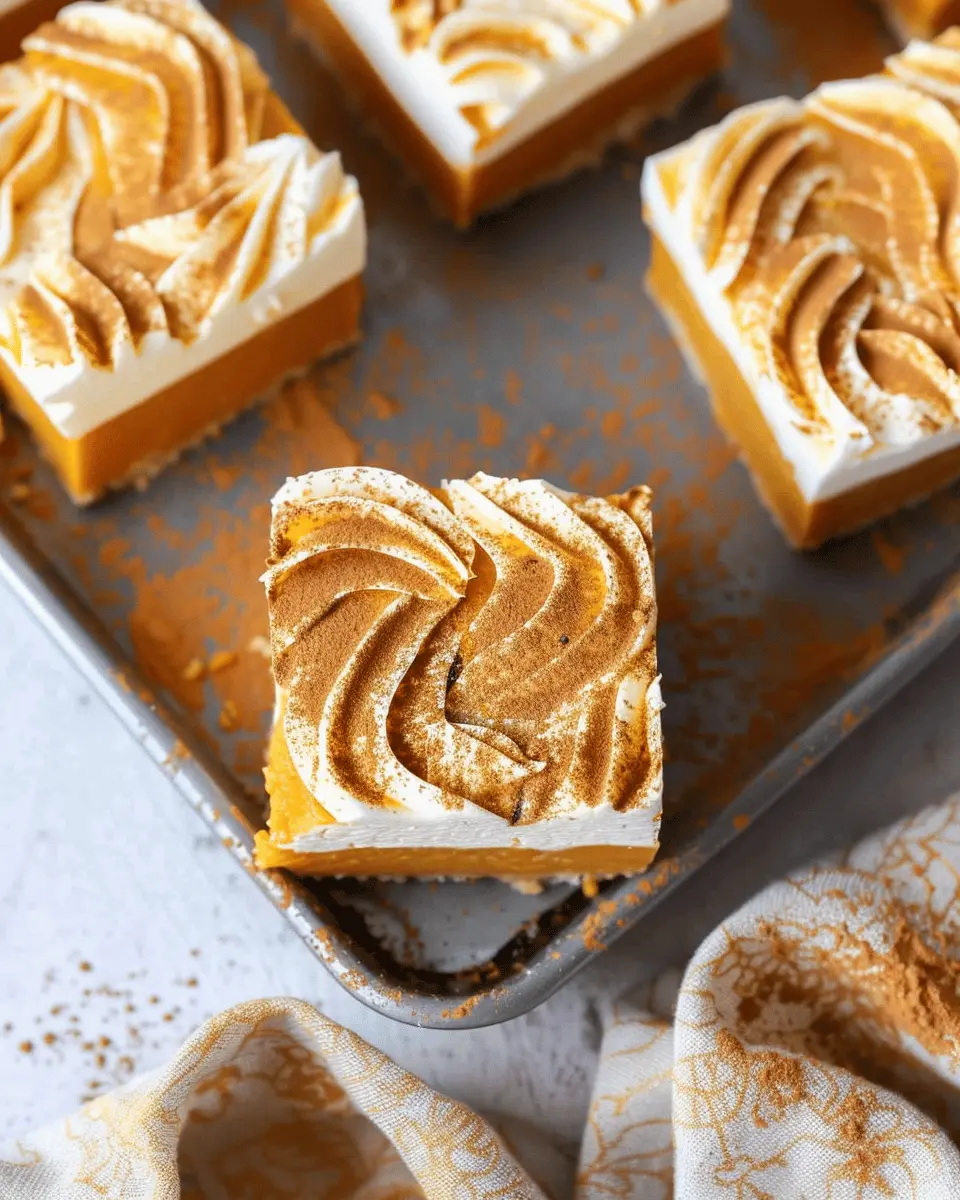 Quick Recipe Ideas: Indulgent Pumpkin Cheesecake Bars to Savor