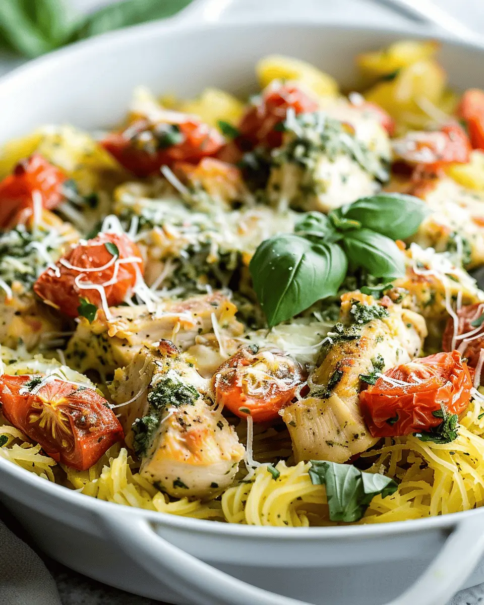 Low Carb Recipes: Easy Tuscan Chicken and Spaghetti Squash Delight