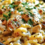 Easy Summer Meals Ideas : The Best Crockpot Garlic Parmesan Chicken Pasta Recipe