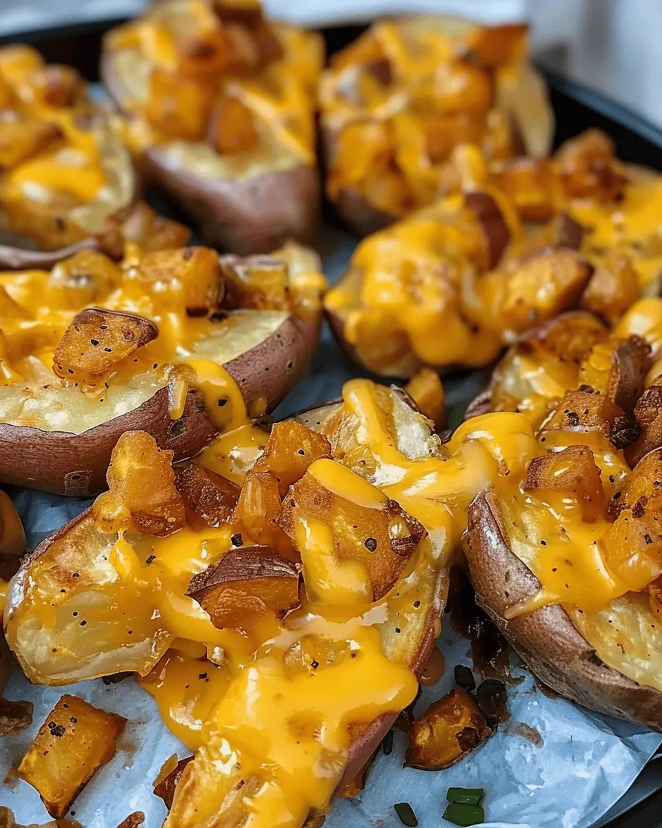 Sweet potato recipes: Indulgent Cheesy Ranch Turkey Bacon Delight