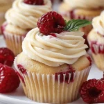 Raspberry Vanilla Cupcakes Recipe
