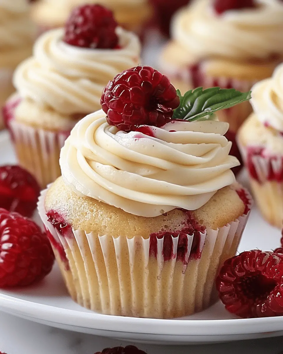Raspberry Vanilla Cupcakes Recipe: The Best Indulgent Treats