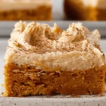 quick recipe ideas : Pumpkin Bars with Brown Sugar Frosting