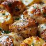 Easy Summer Meals Ideas : Garlic Parmesan Crockpot Chicken and Potatoes : An Incredible Ultimate Recipe