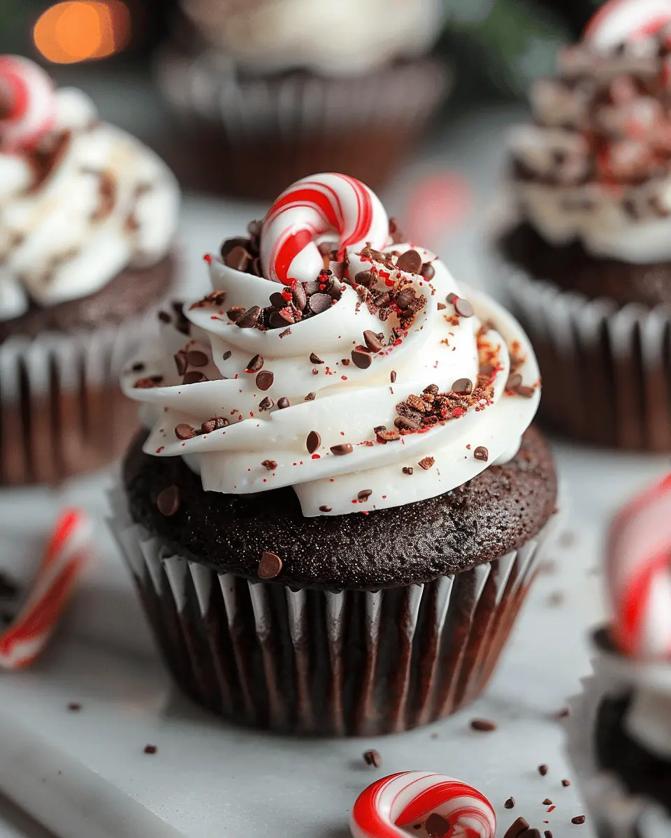Peppermint Mocha Cupcakes: Indulgent Treat for Coffee Lovers