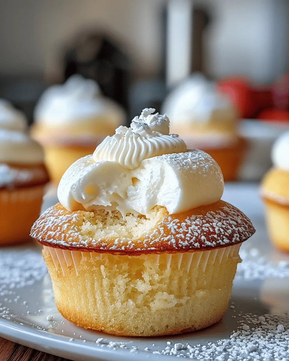 Soft and Fluffy Japanese Cotton Cheesecake Cupcakes Delight Recipe for Home Cooks