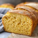 Simple Soft Bread : 4 Ingredient Pumpkin Yeast Bread