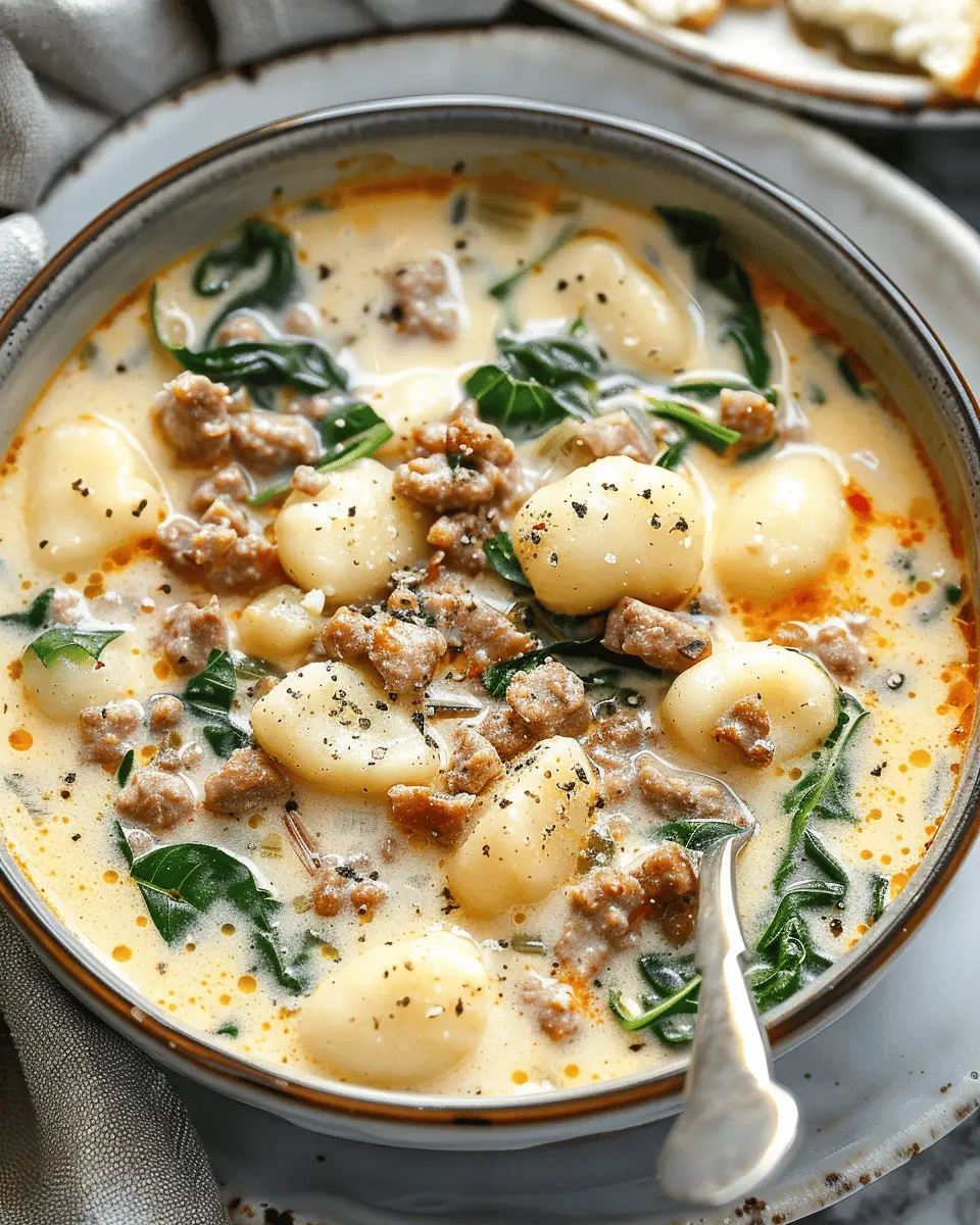 Easy Soup Recipes: Comforting Gnocchi Zuppa Toscana with Turkey Bacon