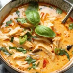 easy soup recipes : Easy Thai Chicken Curry Soup