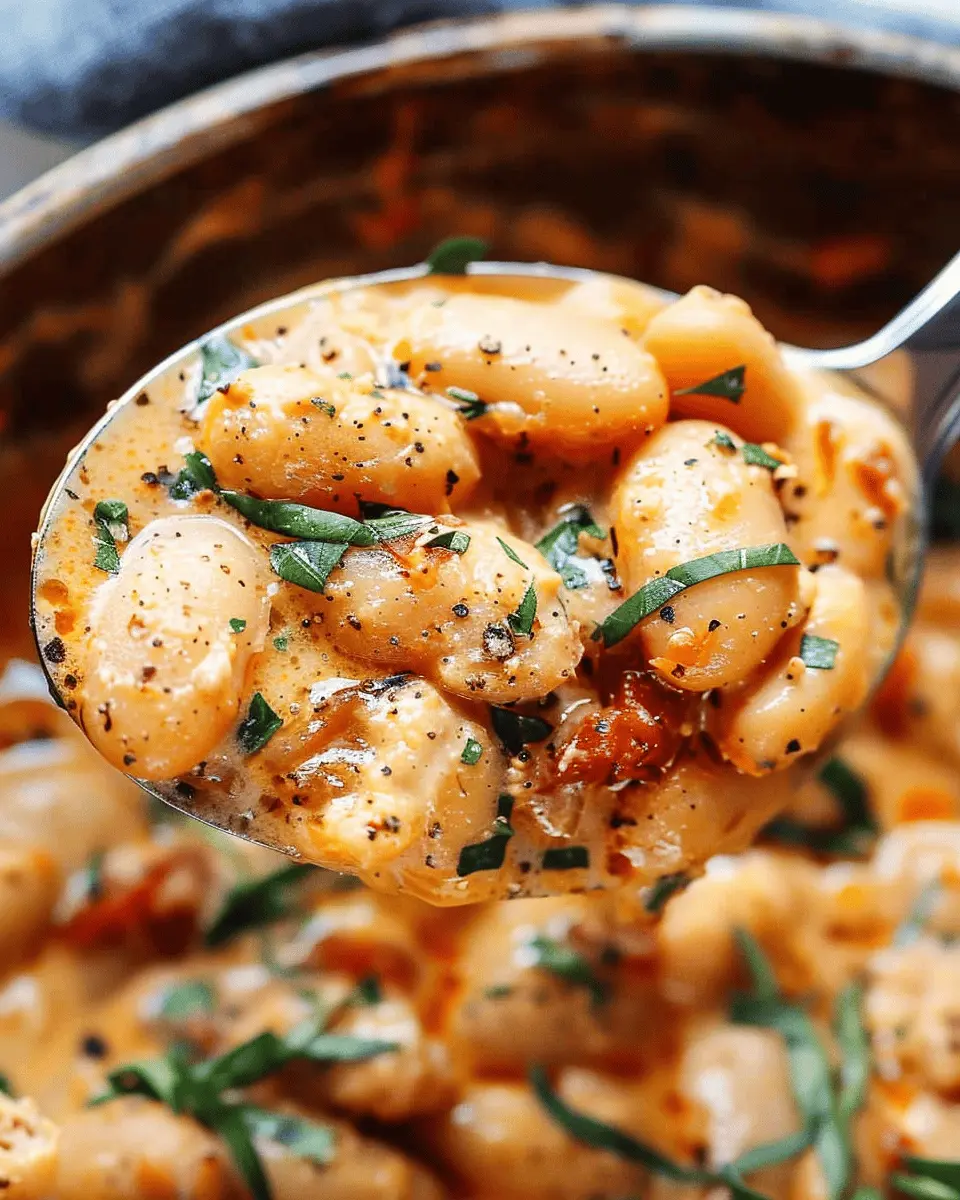 Easy Side Dishes: Indulgent Marry Me Butter Beans in Creamy Tuscan Sauce