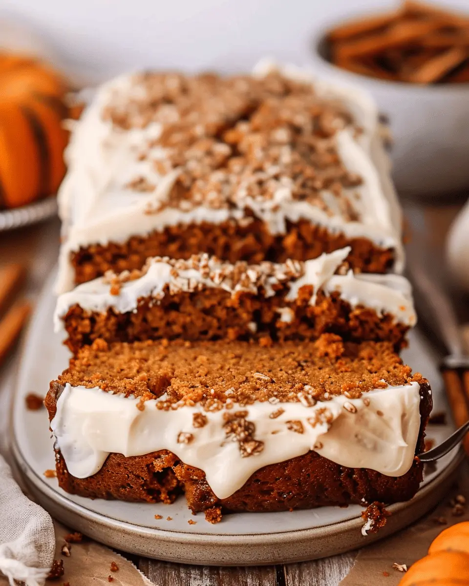 Step By Step Pumpkin Bread: Easy Recipe with Cream Cheese Frosting