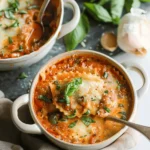 easy soup recipes : Easy Creamy Lasagna Soup