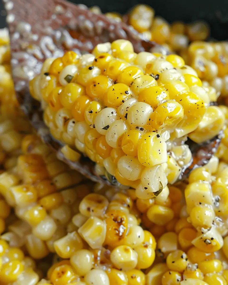 Easy Side Dishes: Indulgent Honey Butter Skillet Corn Delight