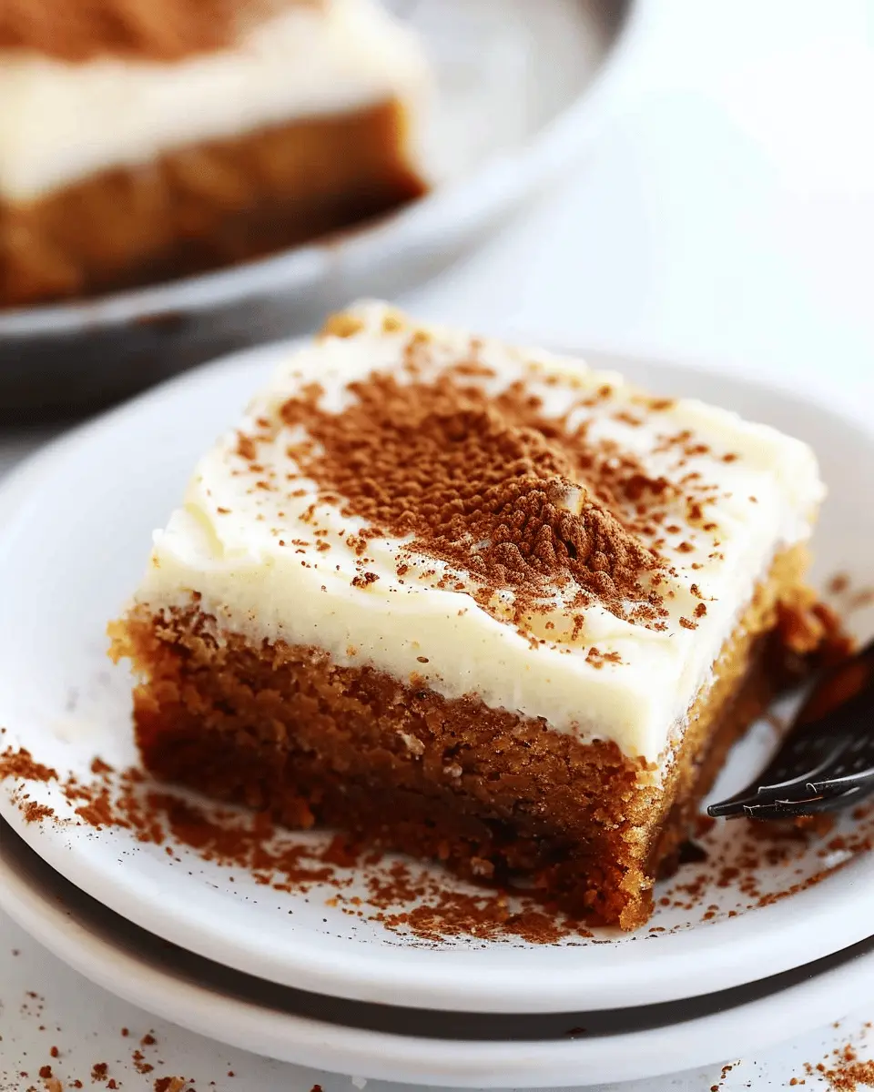 Quick Recipe Ideas: Indulgent Pumpkin Bars with Cream Cheese Frosting