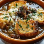easy soup recipes : French Onion Beef Short Rib Soup