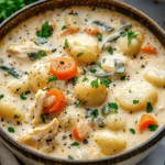 easy soup recipes : Chicken Gnocchi Soup