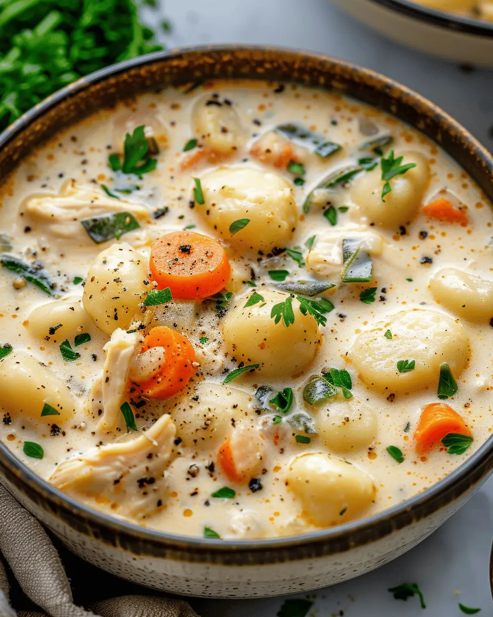 Easy Soup Recipes: Cozy Chicken Gnocchi Soup for Home Cooks