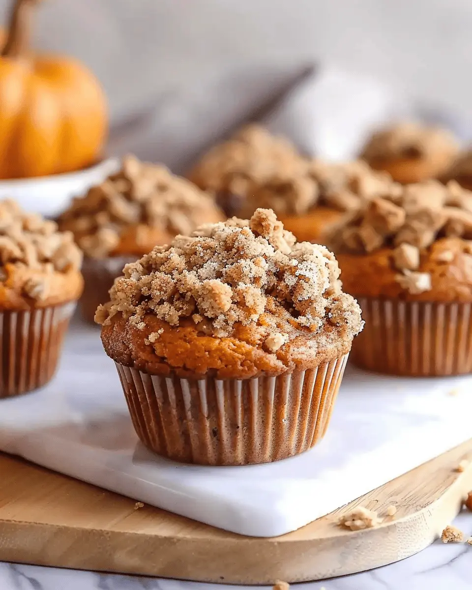 Best Simple Pumpkin Muffins: Indulgent Pumpkin Crumb Treats