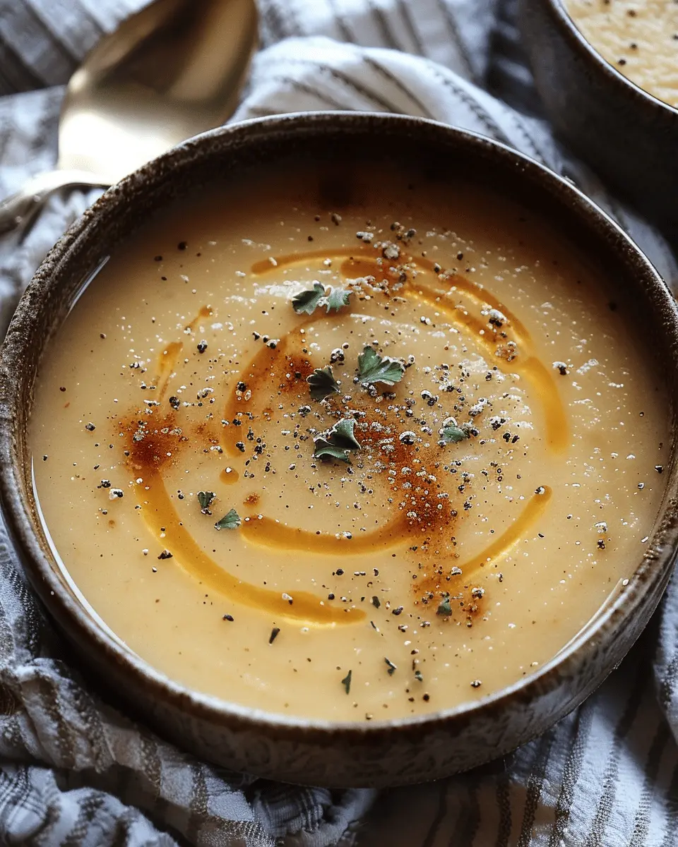 easy soup recipes: Delightful Spiced Parsnip Soup with Turkey Bacon