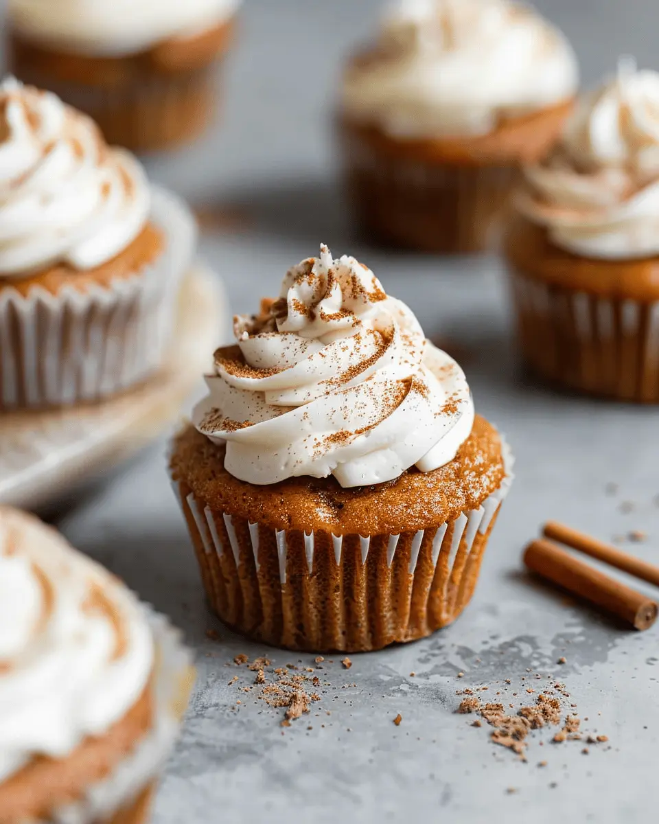 Easy Pumpkin Cupcakes with Cream Cheese Frosting to Delight Your Tastebuds