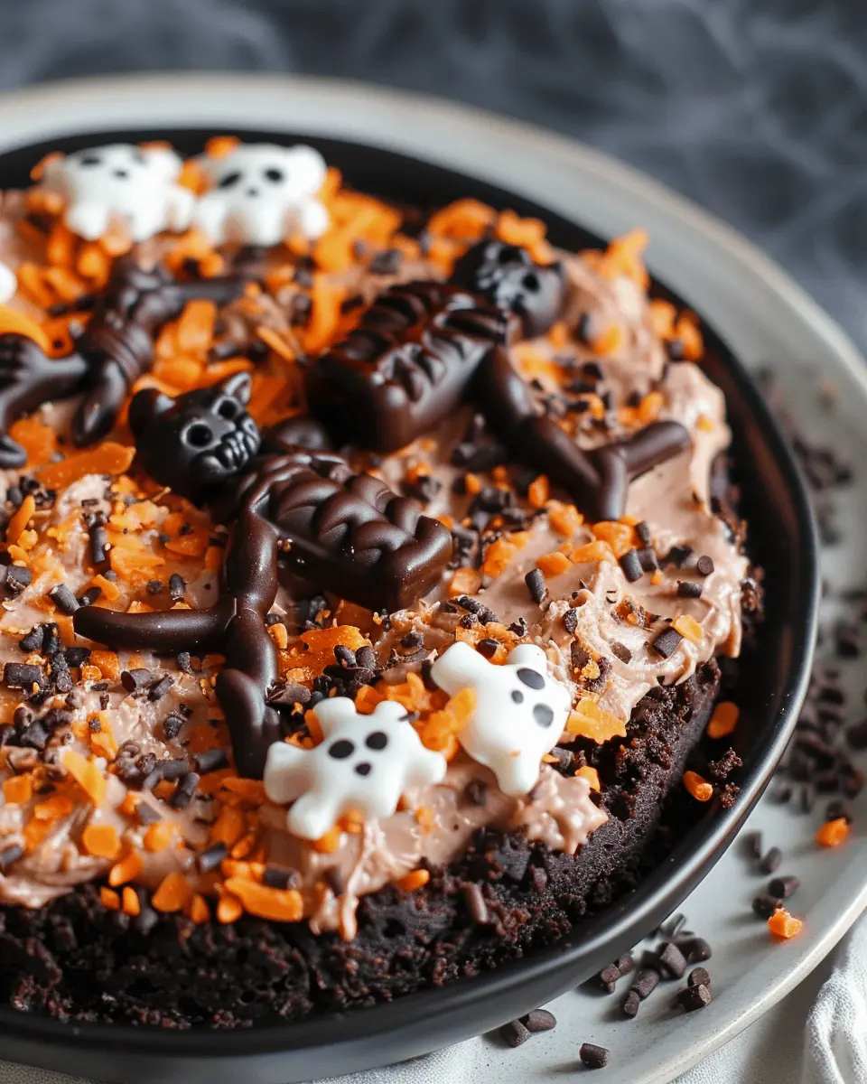 Easy Halloween Food Ideas: Indulgent Graveyard Dip Recipe