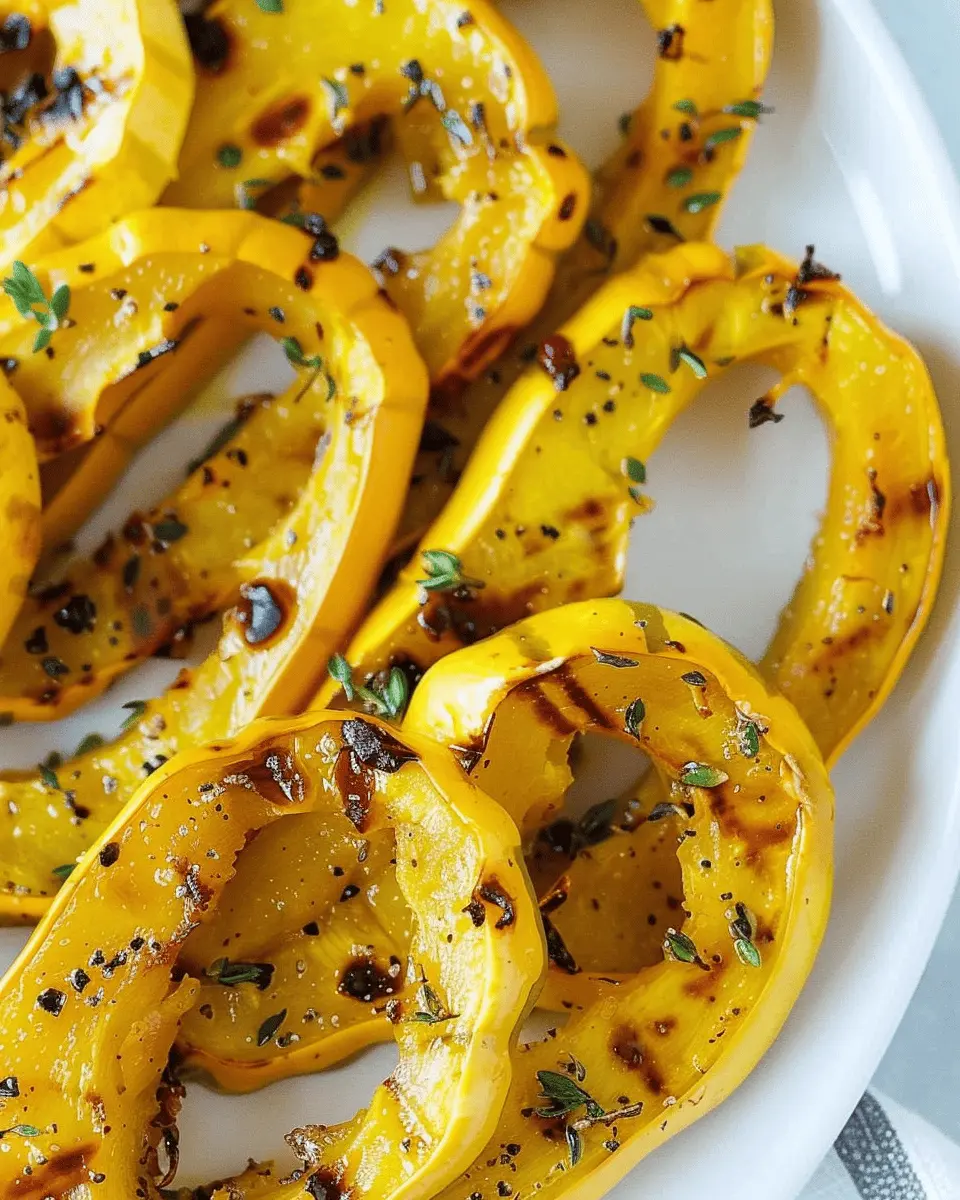 Easy Side Dishes: Delightful Roasted Delicata Squash Recipe