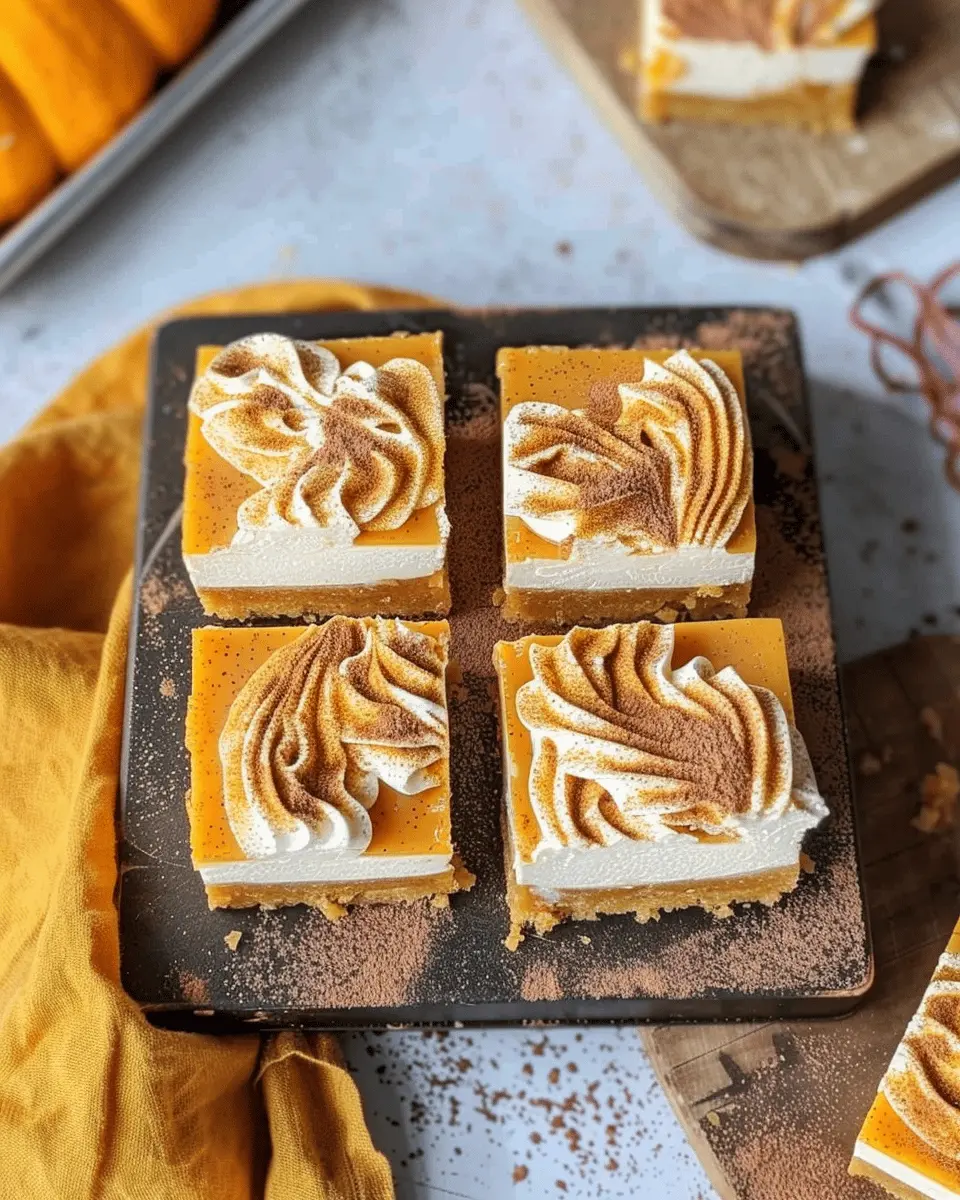 Quick Recipe Ideas: Indulgent Pumpkin Cheesecake Bars You’ll Love