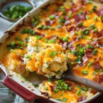 Sweet potato recipes : Loaded Twice Baked Potato Casserole