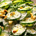 Easy SIDE DISHES : Loaded Cucumber Salad Recipe Is Low-Carb Deliciousness (6 Ingredients, 10 Minutes)