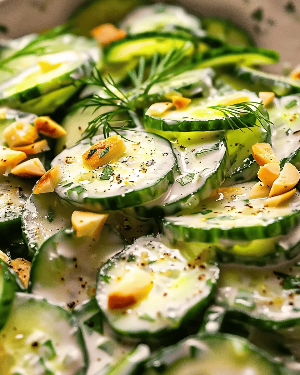 Easy Side Dishes: Refreshing Loaded Cucumber Salad Recipe in 10 Minutes
