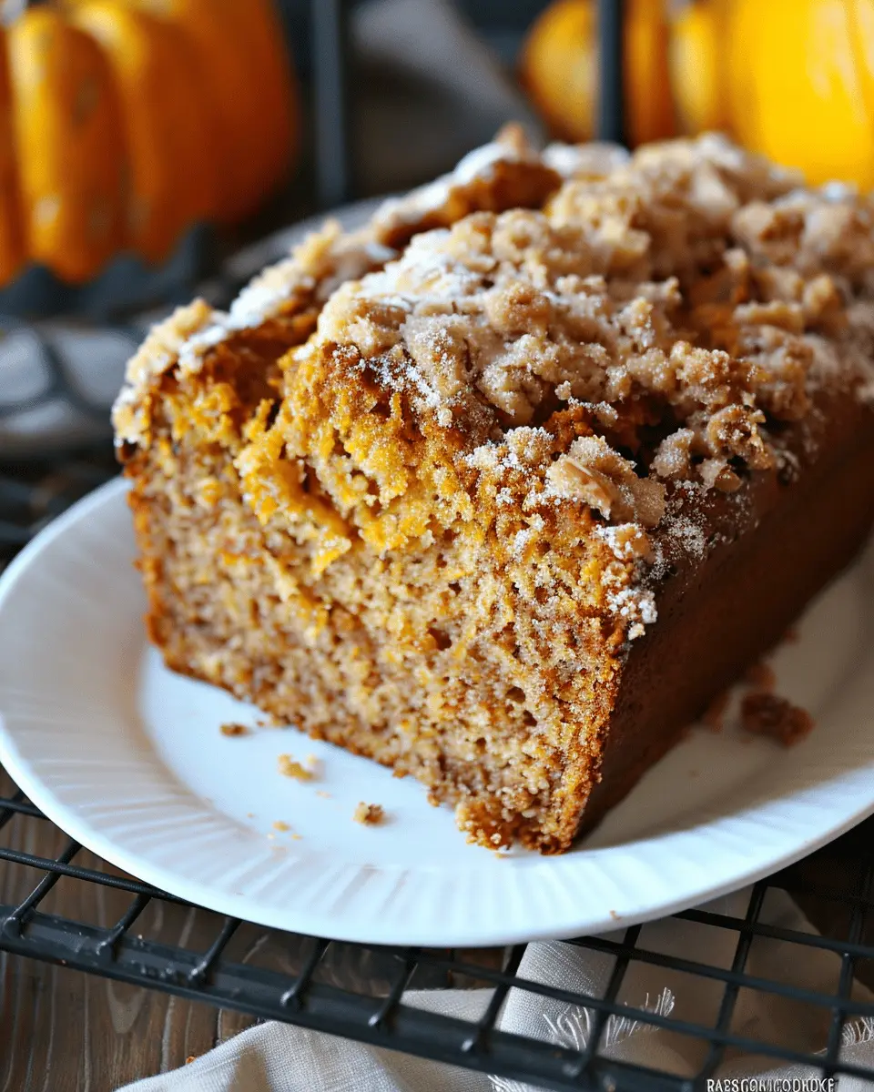 Simple Soft Bread: Best Pumpkin Streusel Bread Recipe to Delight