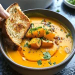 easy soup recipes : protein-packed butternut squash soup