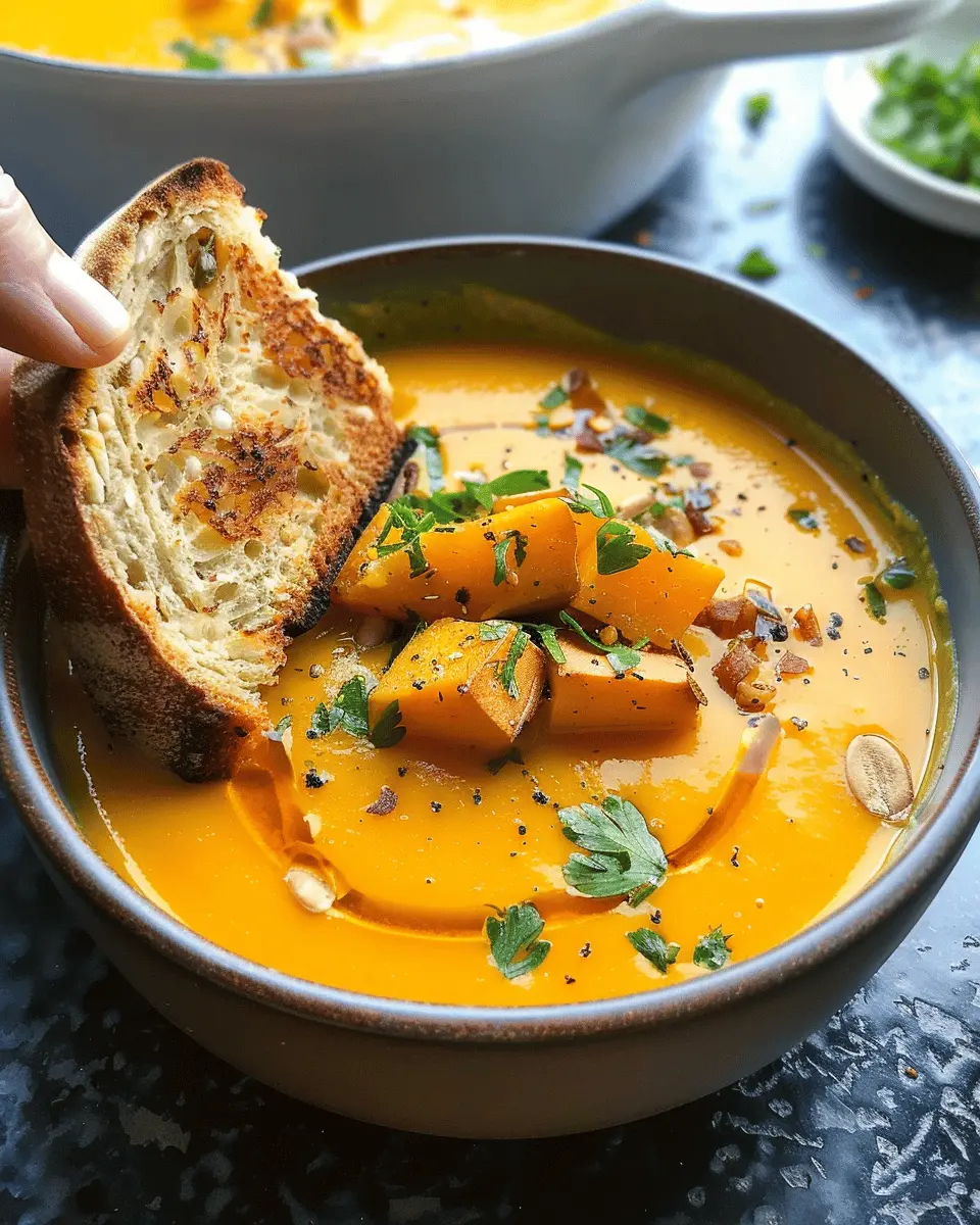 Easy Soup Recipes: Delightfully Protein-Packed Butternut Squash Soup