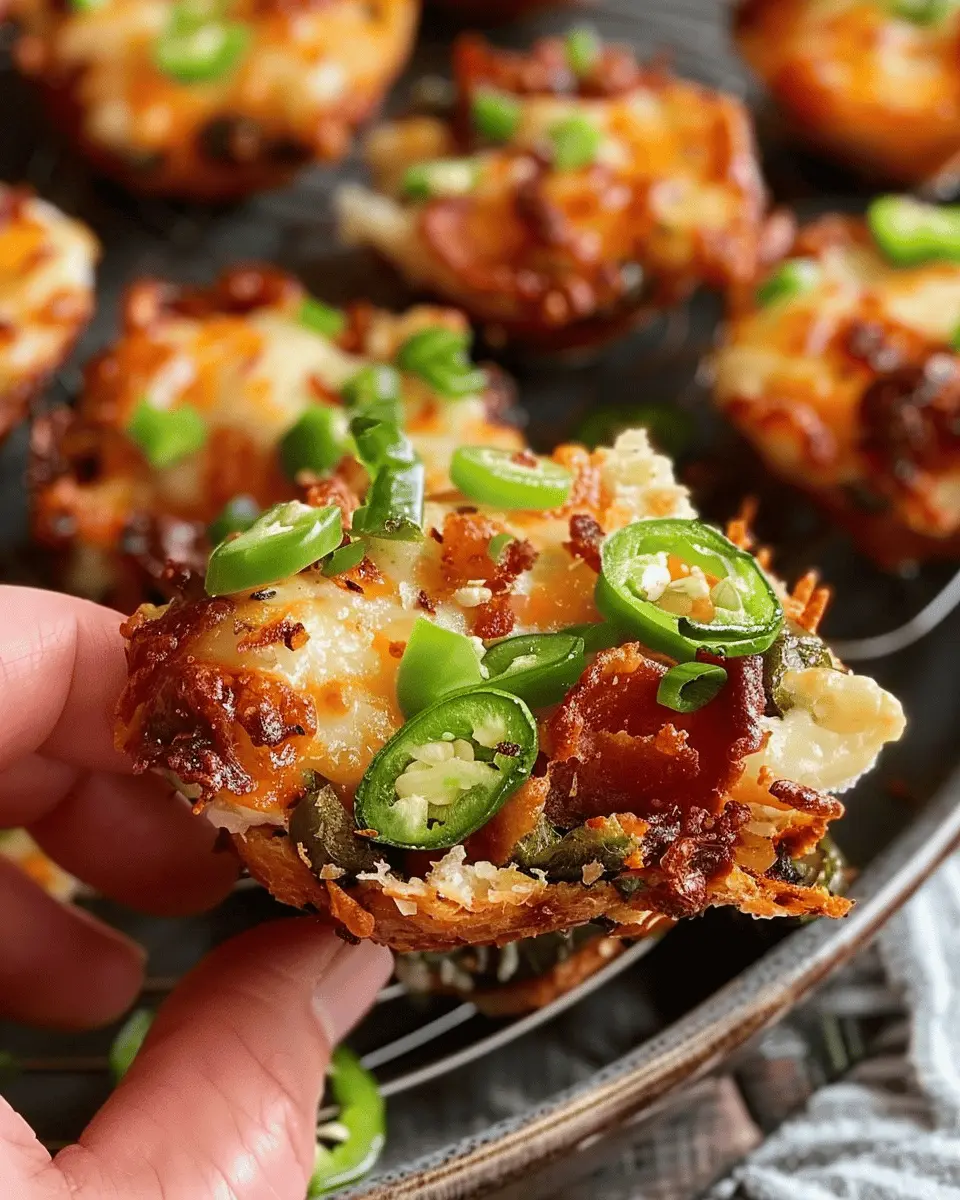 Quick Recipe Ideas: Easy Keto Jalapeno Popper Bites with Turkey Bacon