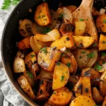 Sweet potato recipes : Best Ever Fried Potatoes and Onions