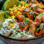 Irresistible Street Corn Chicken Rice Bowl Recipe